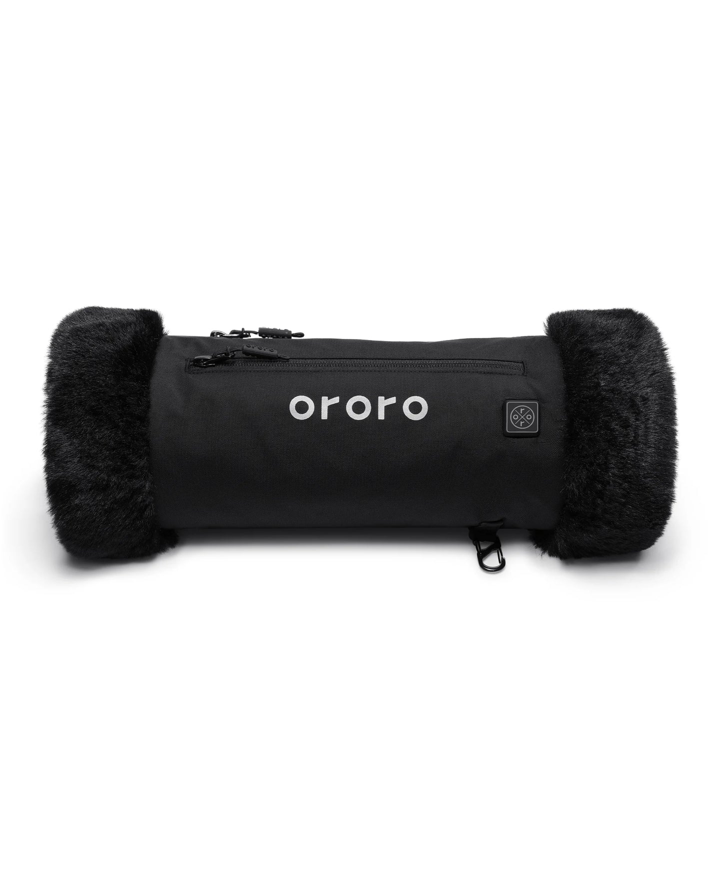 Queen Cove Unisex 2-Zone Heated Faux Fur Hand Warmer