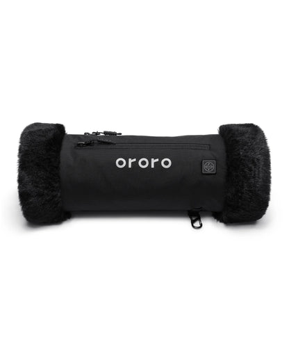 Queen Cove Unisex 2-Zone Heated Faux Fur Hand Warmer