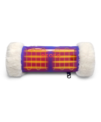 Queen Cove Unisex 2-Zone Heated Faux Fur Hand Warmer