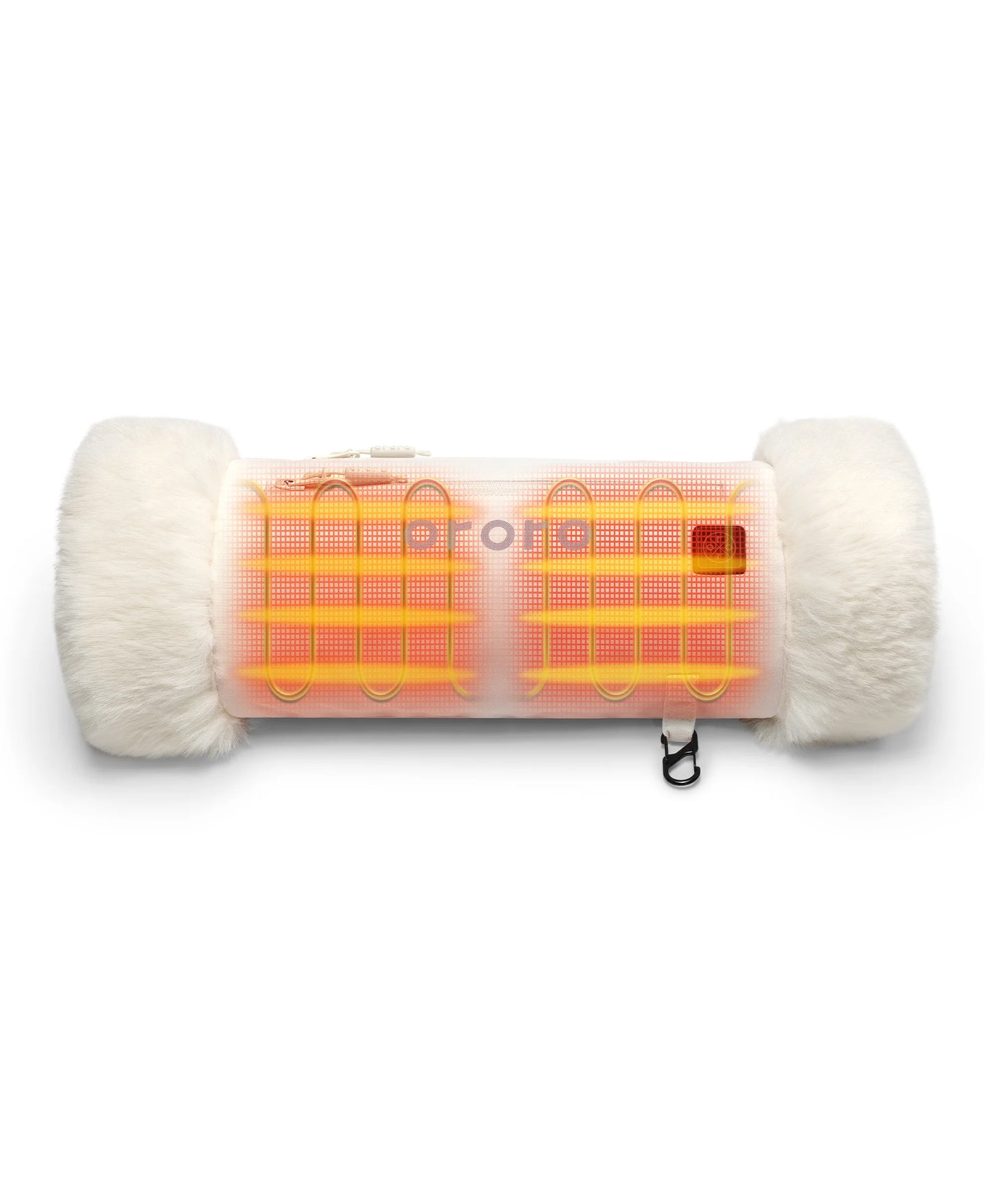 Queen Cove Unisex 2-Zone Heated Faux Fur Hand Warmer