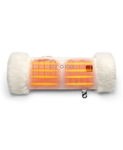 Queen Cove Unisex 2-Zone Heated Faux Fur Hand Warmer