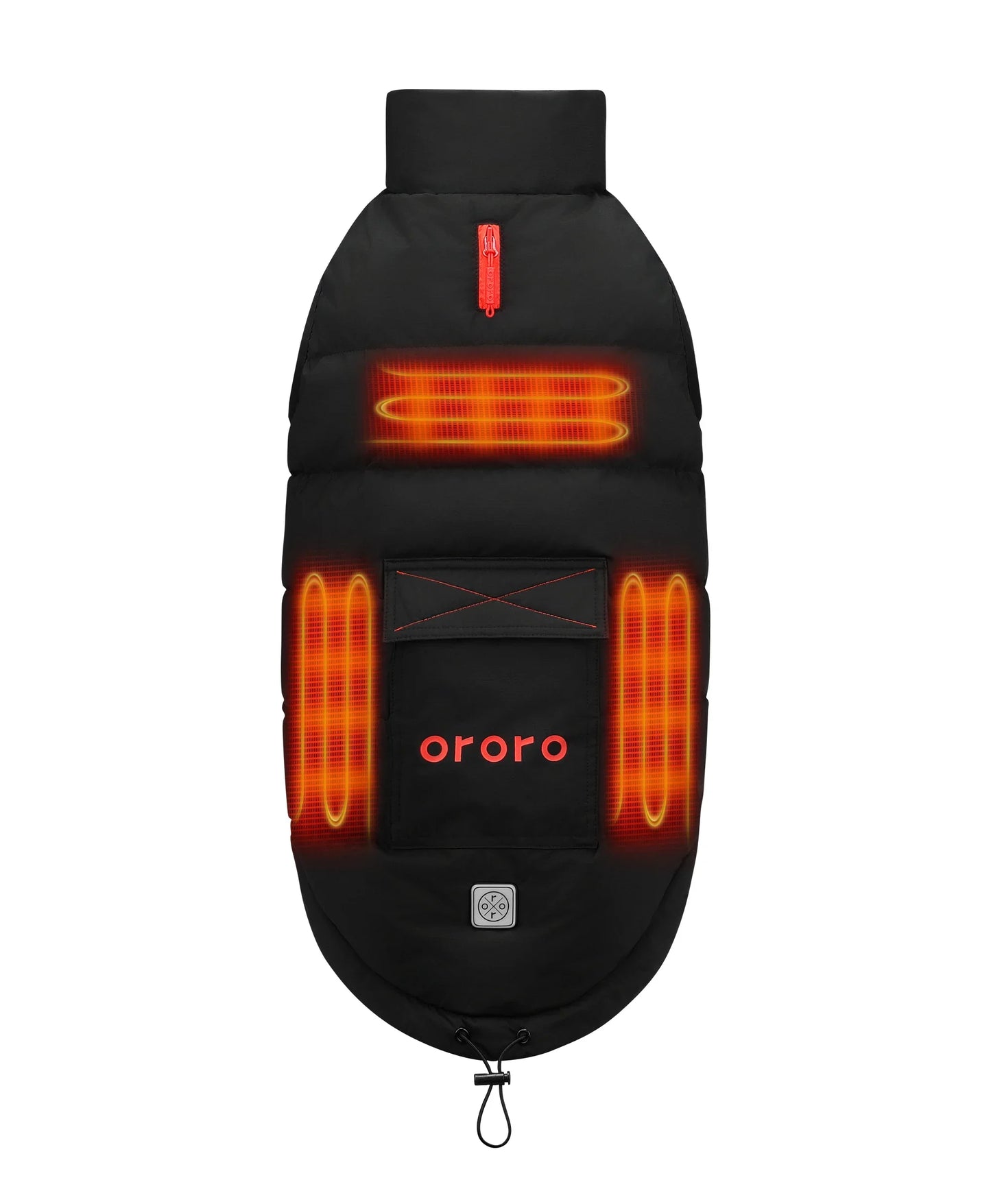 Snøwoof 3-Zone Heated Dog Puffer Vest