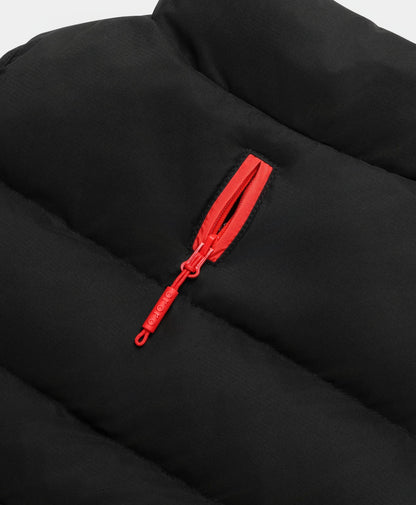 Snøwoof 3-Zone Heated Dog Puffer Vest zipper