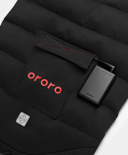 Snøwoof 3-Zone Heated Dog Puffer Vest battery pocket