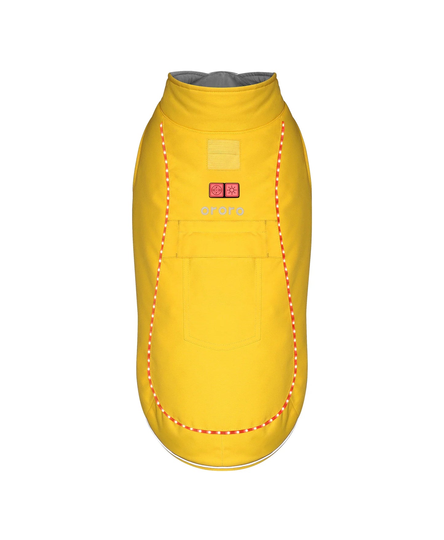 KOLDPWOOF 4-Zone Heated Dog Vest w/ LED Lights