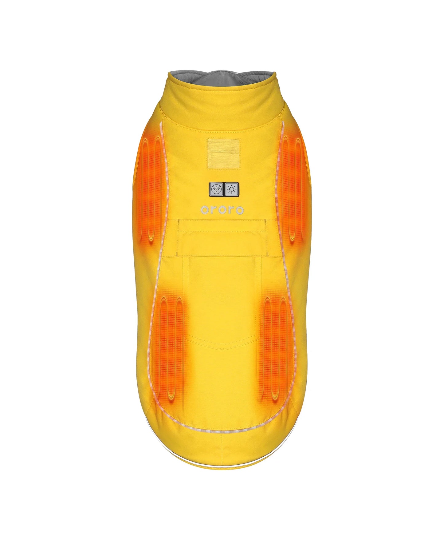 KOLDPWOOF 4-Zone Heated Dog Vest w/ LED Lights