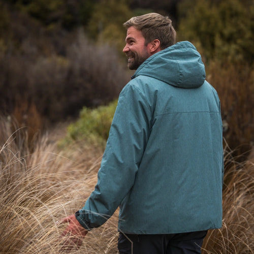 Men's Thermolite® Heated Padded Jacket - Eucalyptus View 3