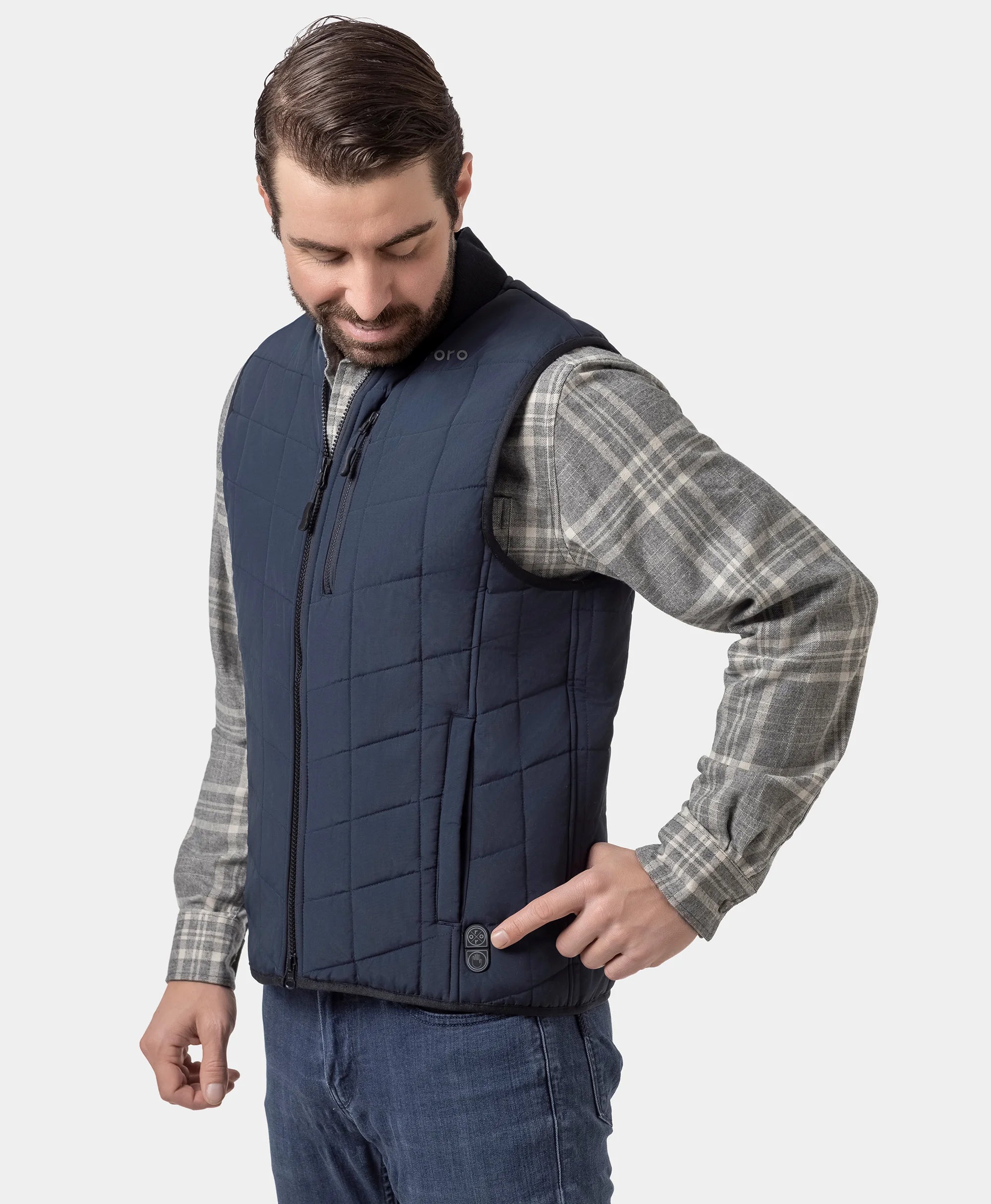 Scranton Men's 5-Zone Insulated Heated Bomber Gilet, Thumbnail 6