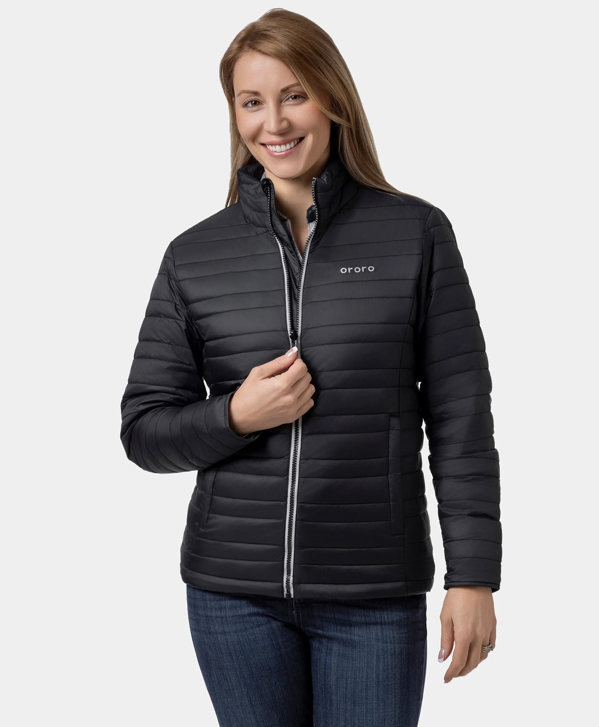 (Open-box) River Ridge Women's Heated Lightweight Down Jacket, Thumbnail 18
