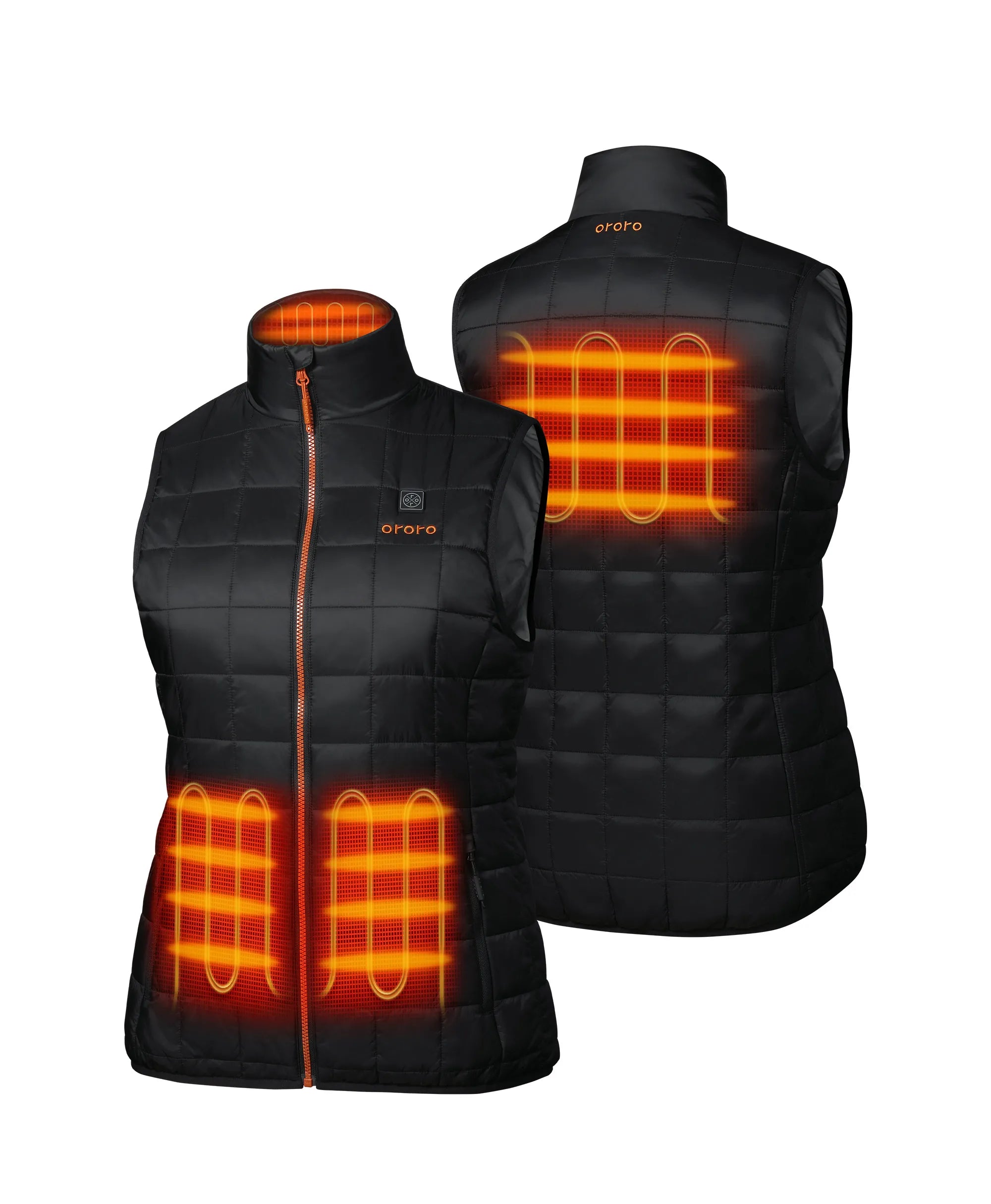 Final Sale - Prism Women's 4-Zone Heated Quilted Gilet, Thumbnail 2