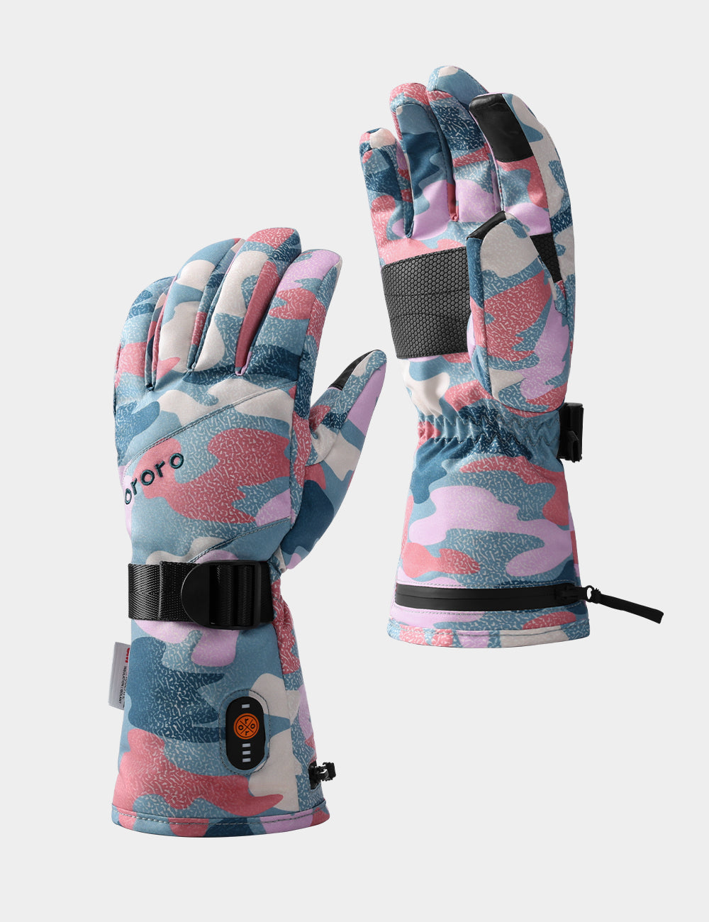 (Open-box) Kyoto Women's Colorprint Heated Lightweight Gloves, Thumbnail 9