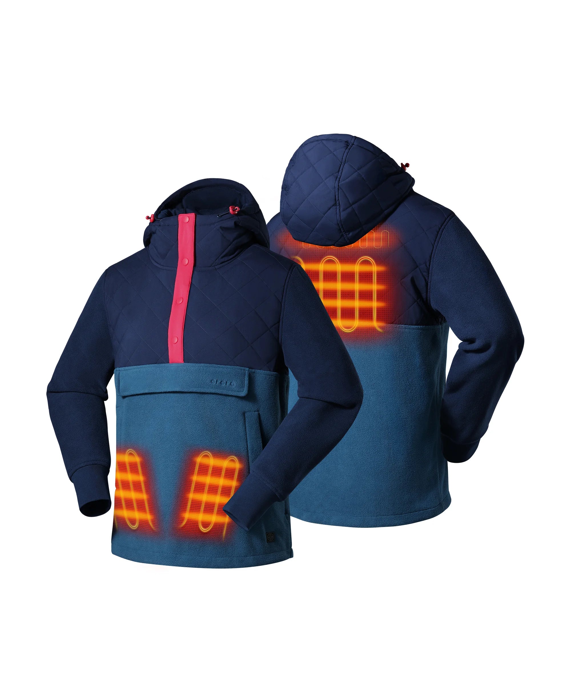 Final Sale - Daybreak Women's Colorblock Heated Anorak, Thumbnail 13