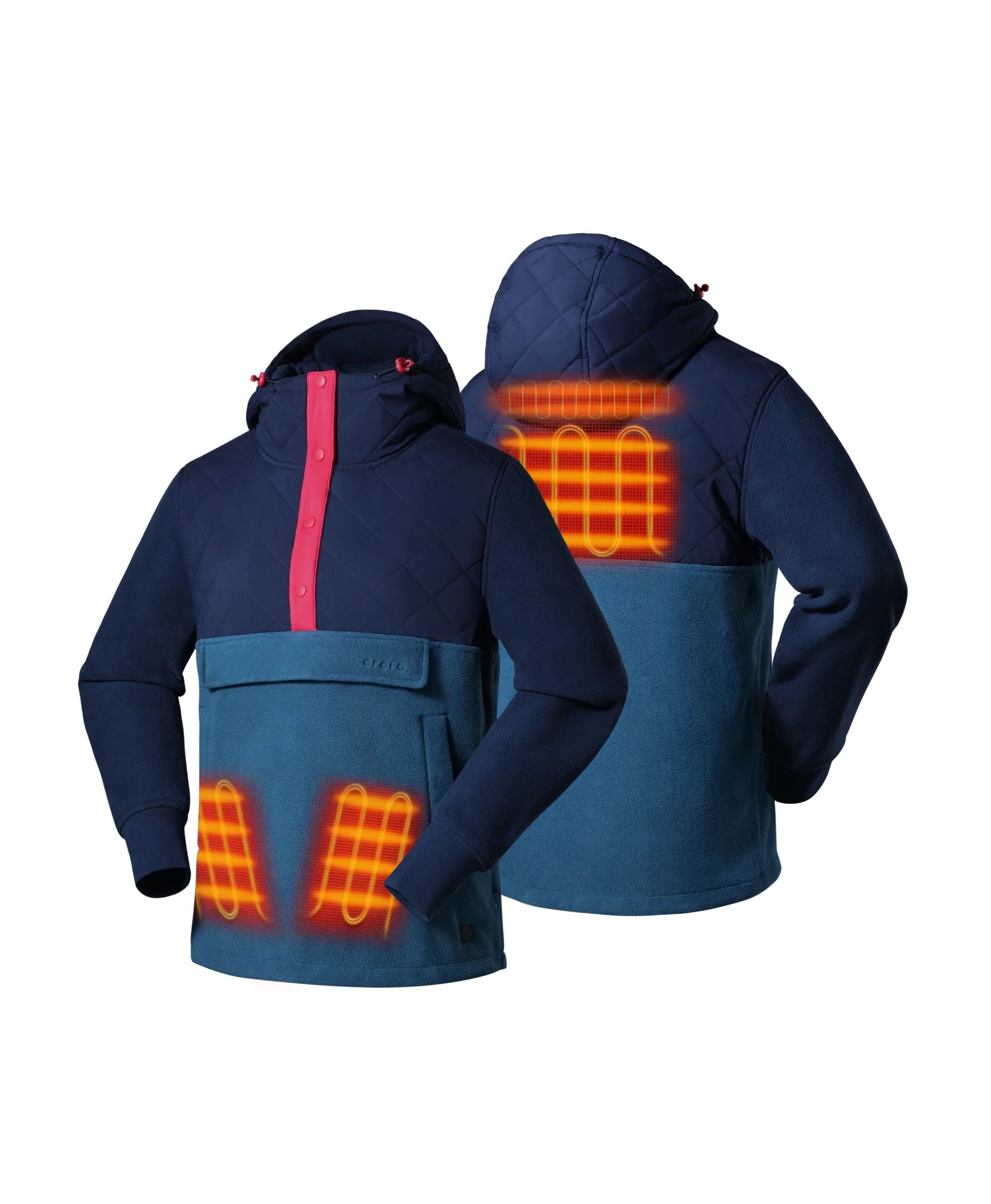 Final Sale - Daybreak Women's Colorblock Heated Anorak, Thumbnail 13