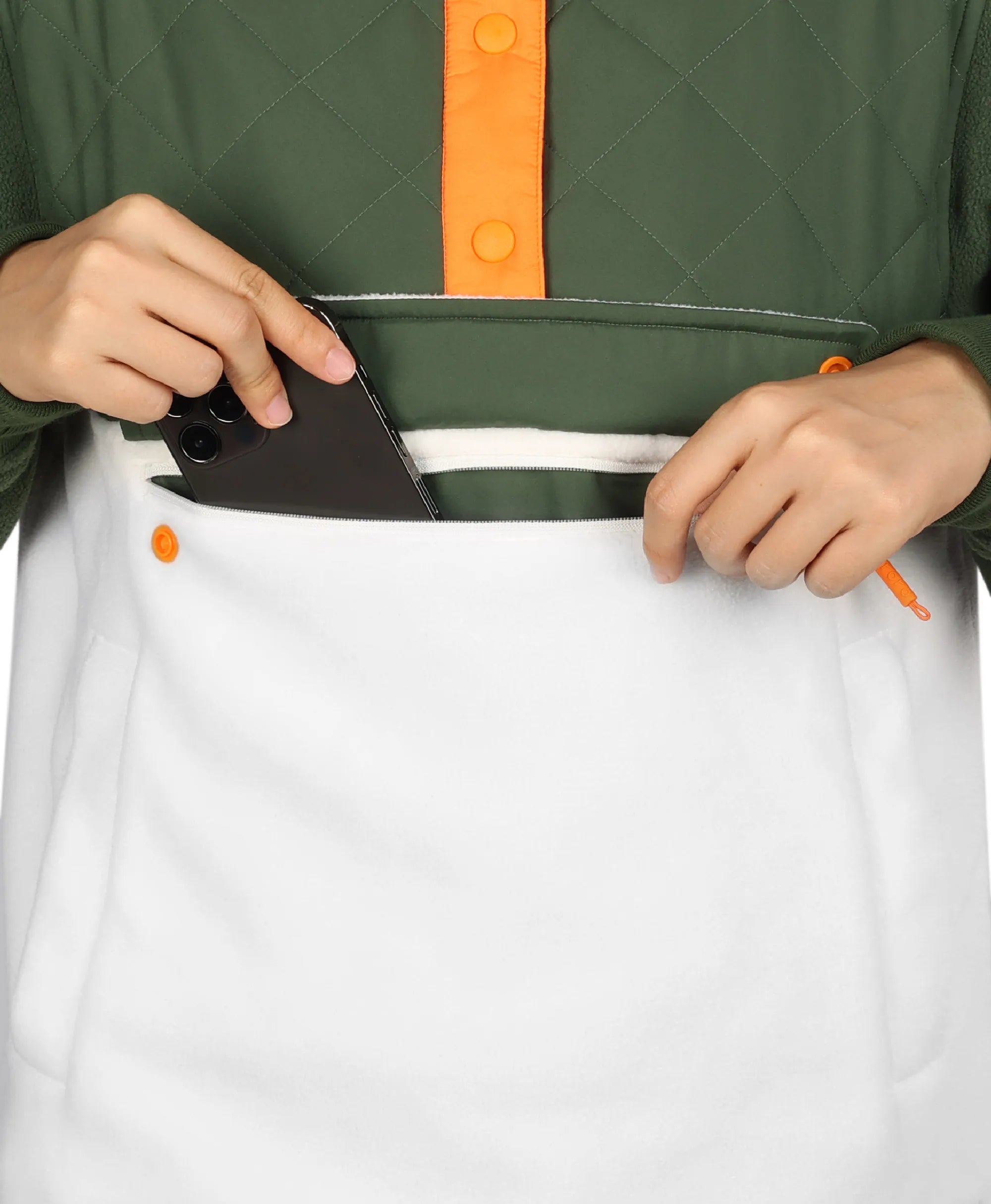 Final Sale - Daybreak Women's Colorblock Heated Anorak, Thumbnail 9