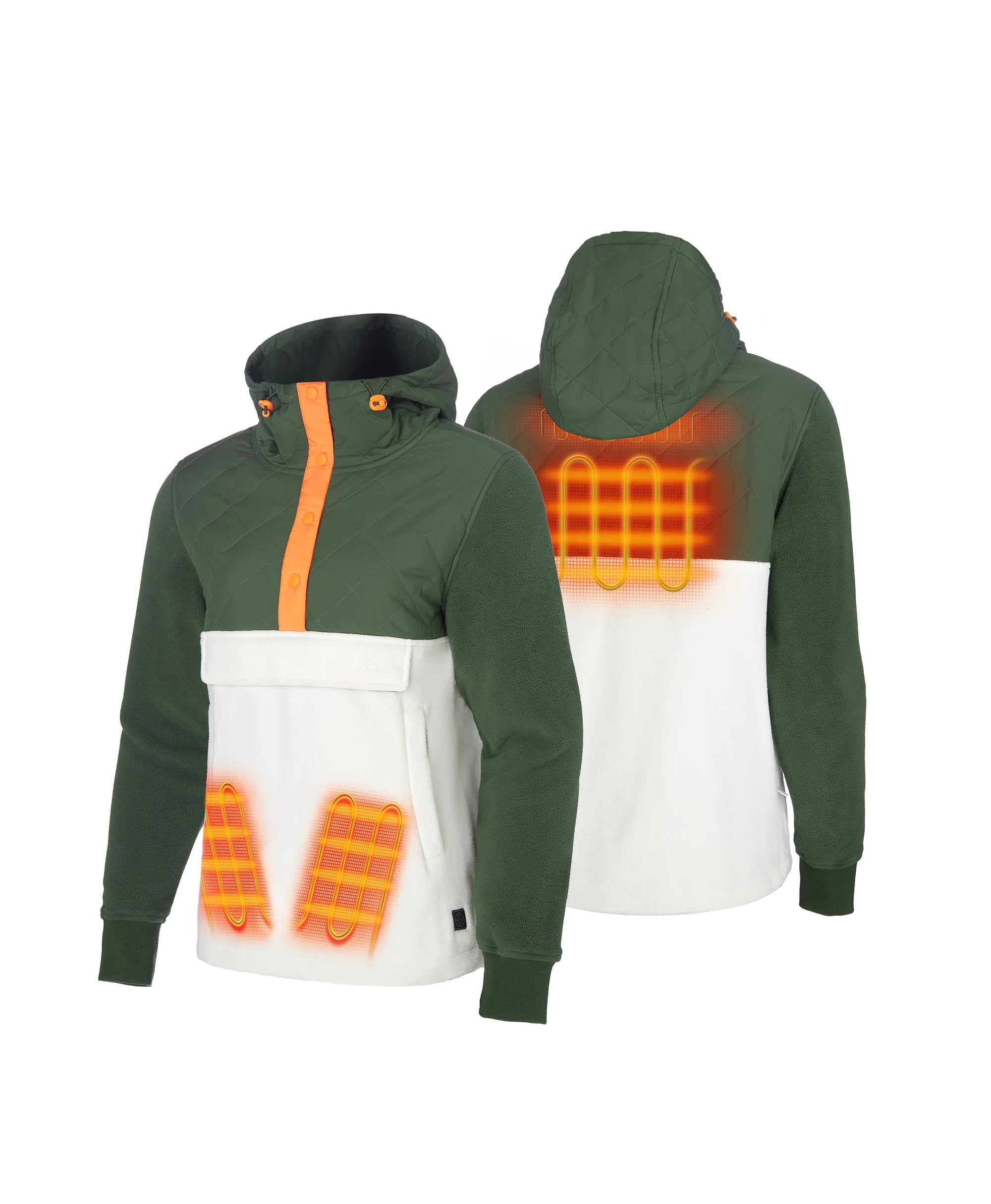 Final Sale - Daybreak Women's Colorblock Heated Anorak, Thumbnail 2