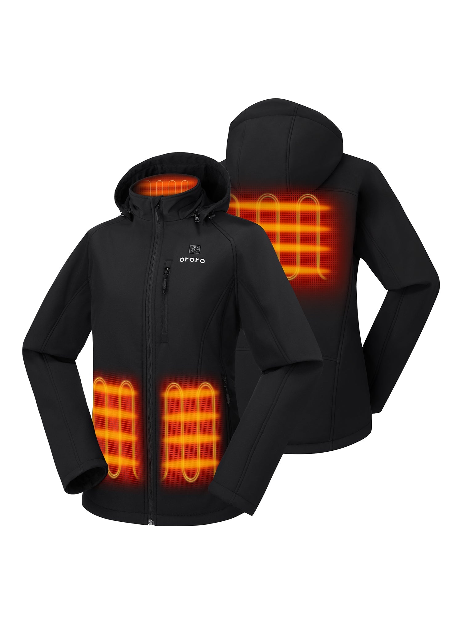 Paragon Women's Heated Jacket - Black, Thumbnail 2