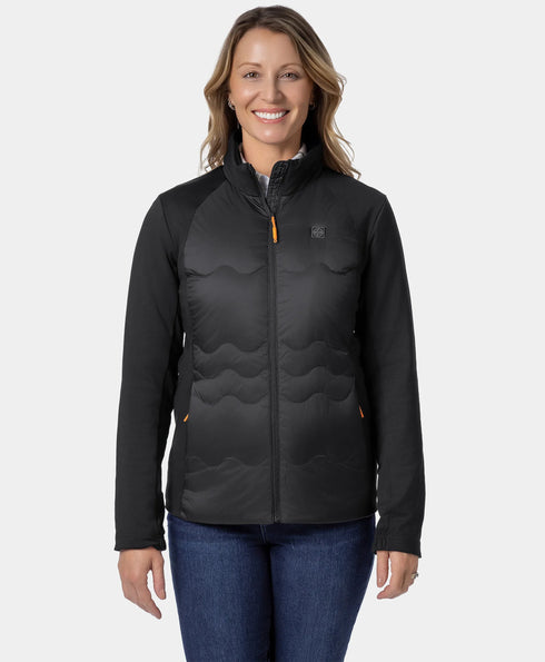 Verbier Women's 4-Zone Heated Down Jacket ,view 1