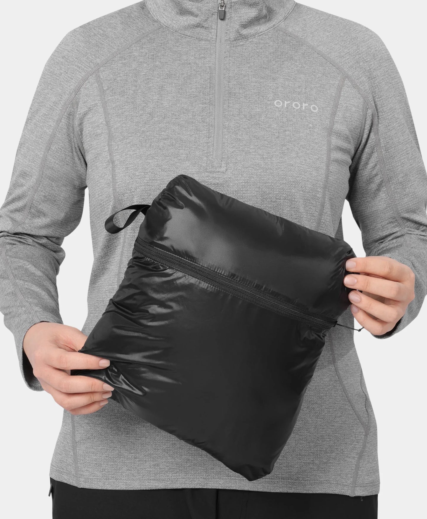 AeroPro Women's 8-Zone Packable Heated Down Jacket