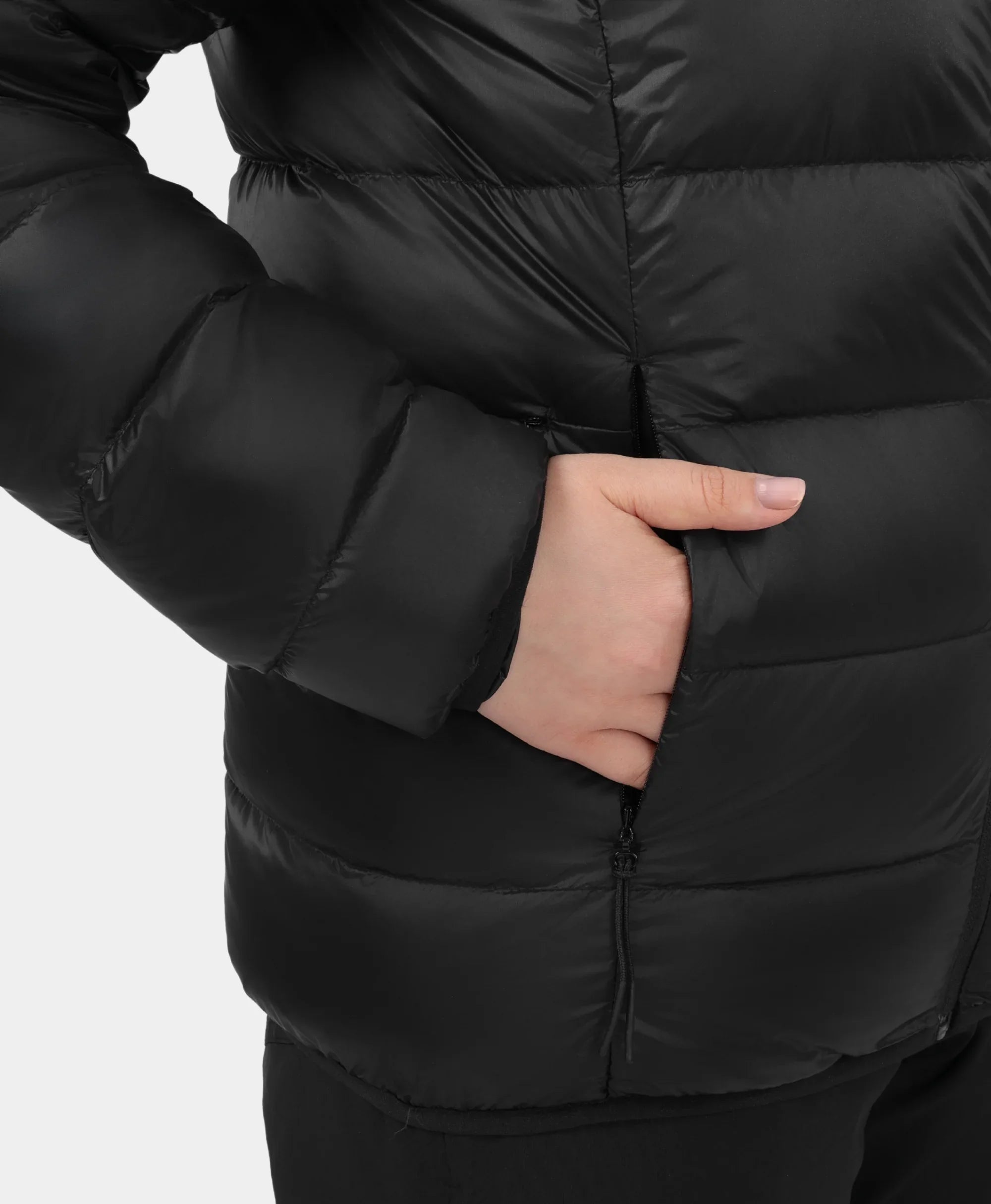 AeroPro Women's 8-Zone Packable Heated Down Jacket, Thumbnail 14