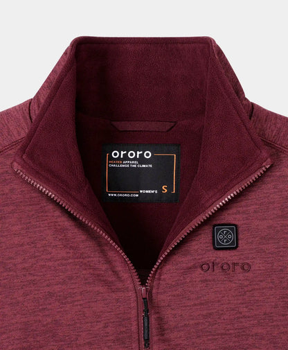 Women's Heated Full-Zip Fleece Jacket (4 Heating Zones)