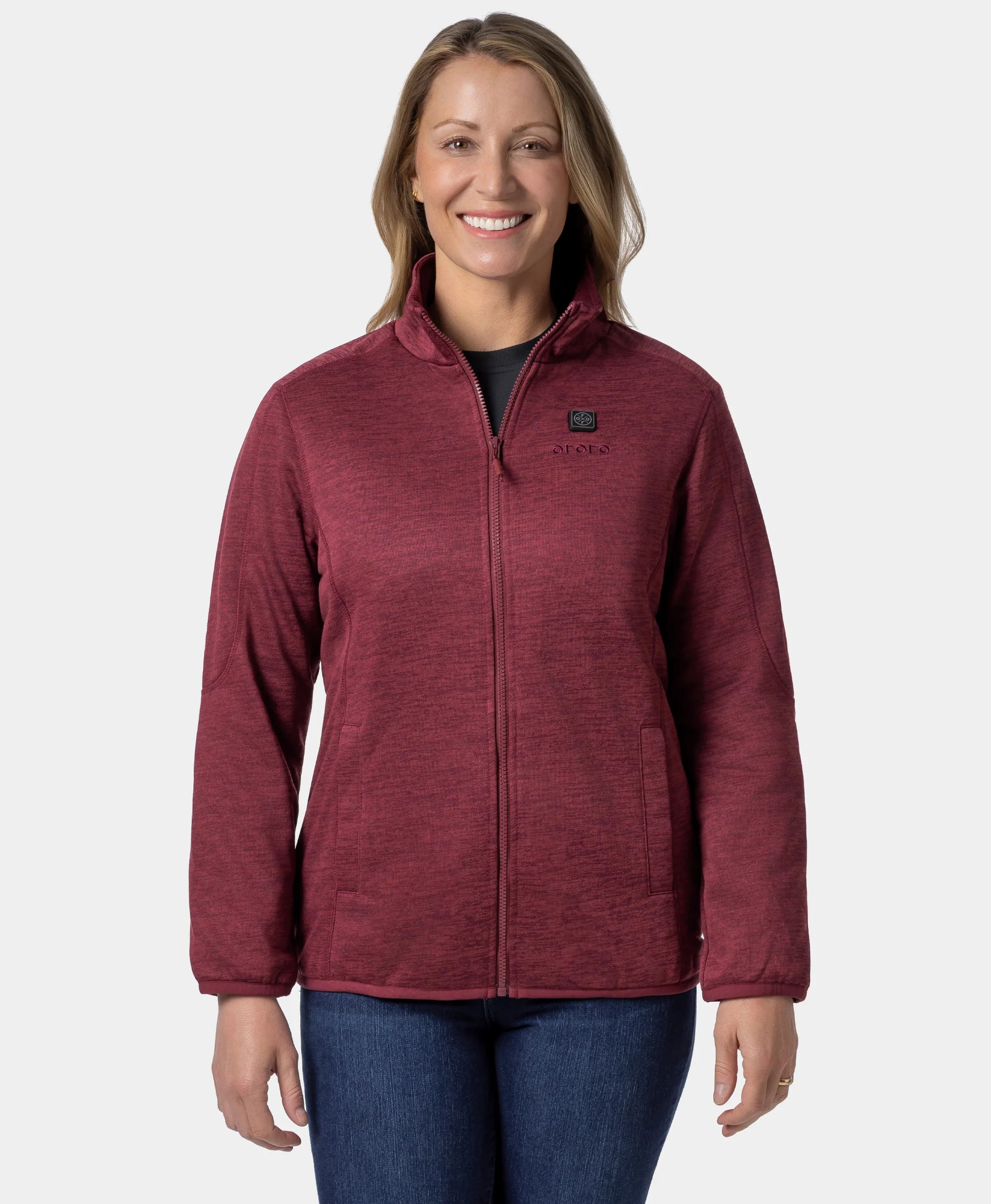 Women's Heated Full-Zip Fleece Jacket (4 Heating Zones), Thumbnail 26