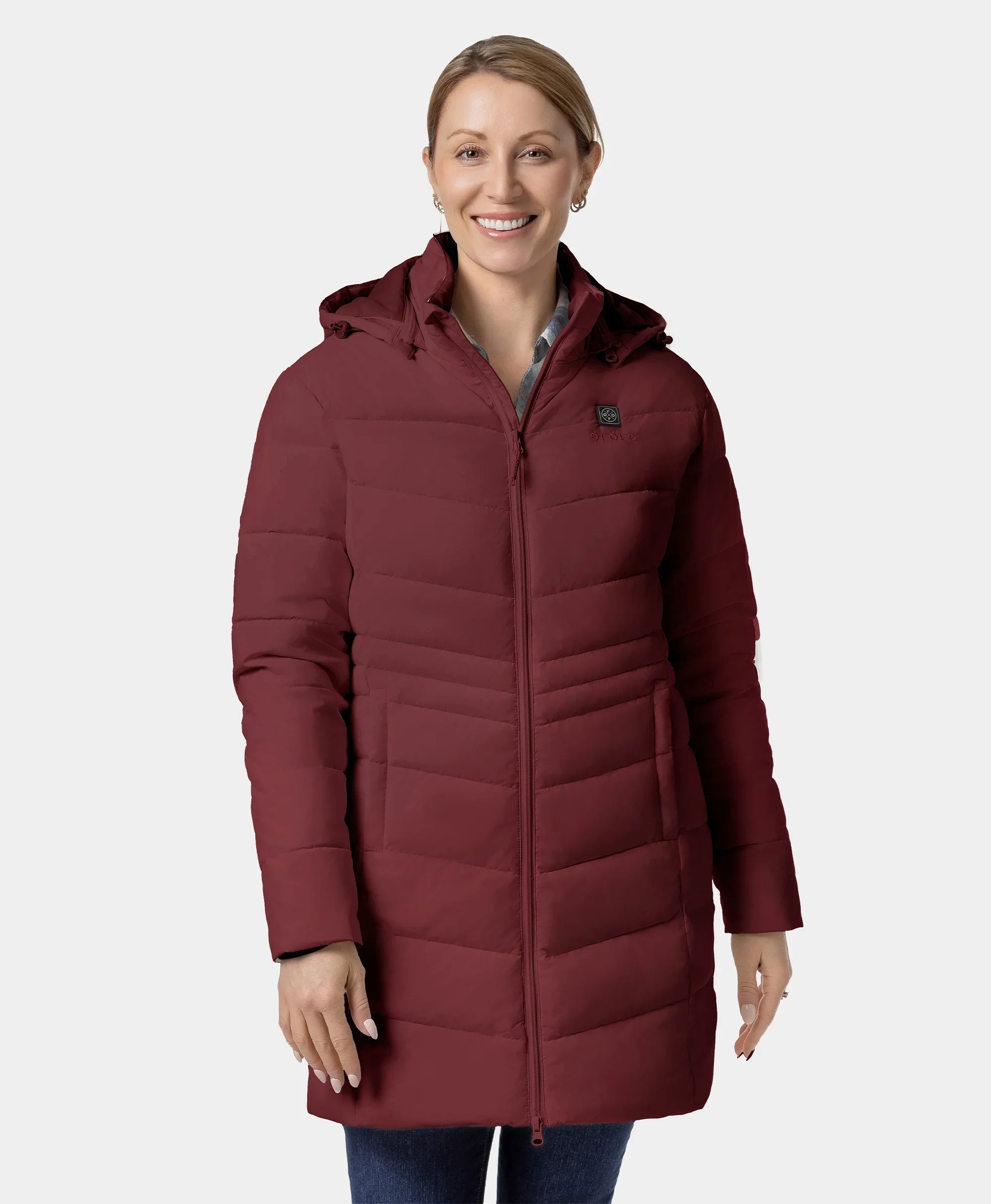 Parkside Women's 4-Zone Heated Puffer Parka Jacket, Thumbnail 25