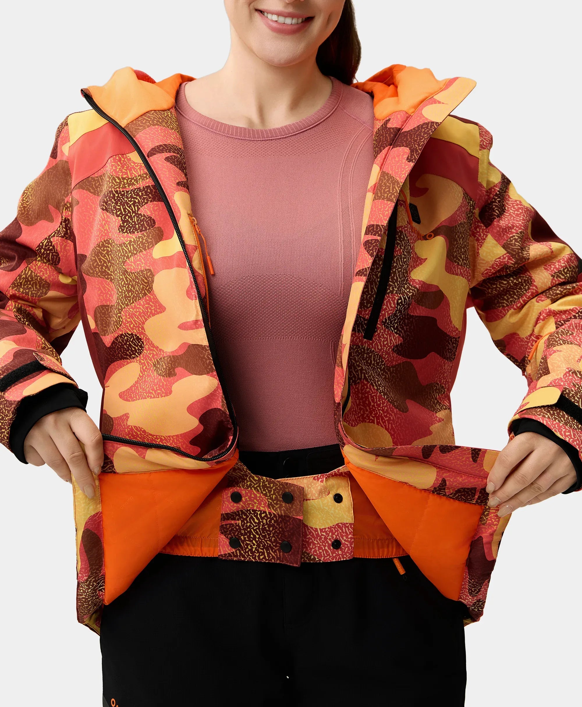 Final Sale - St. Moritz Women's Heated Snow Jacket, Thumbnail 13