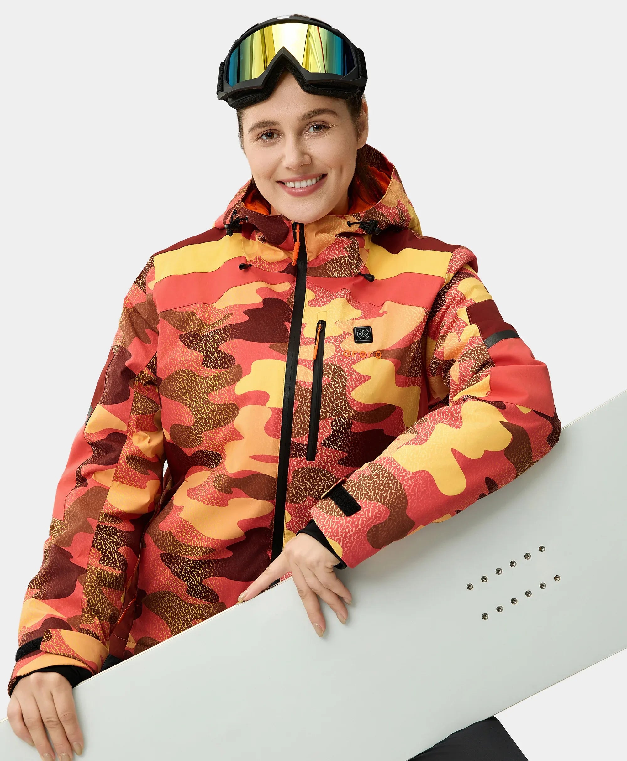 Final Sale - St. Moritz Women's Heated Snow Jacket, Thumbnail 9