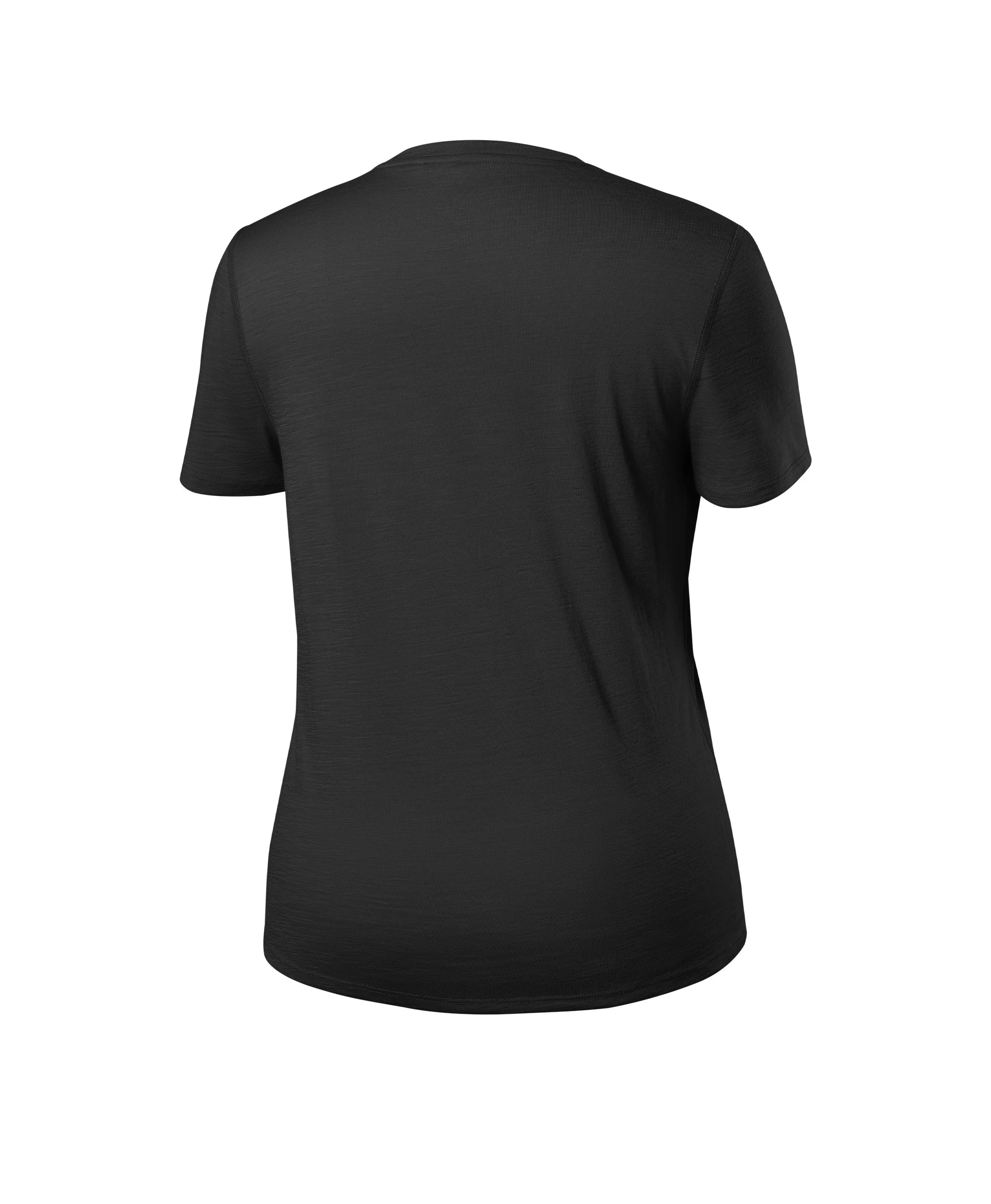 Final Sale - Women's Short Sleeve 100% Wool T-Shirt, Thumbnail 2