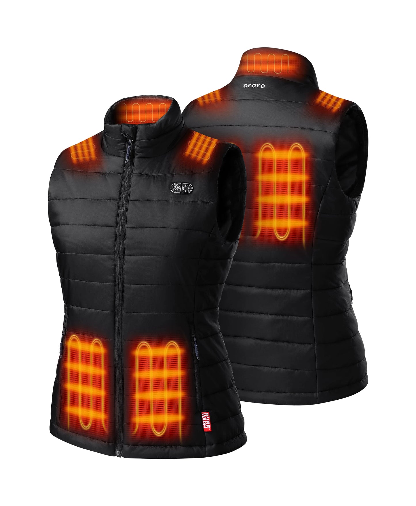 SureWarm® Women's 7-Zone Classic Heated Gilet (Dual Control)