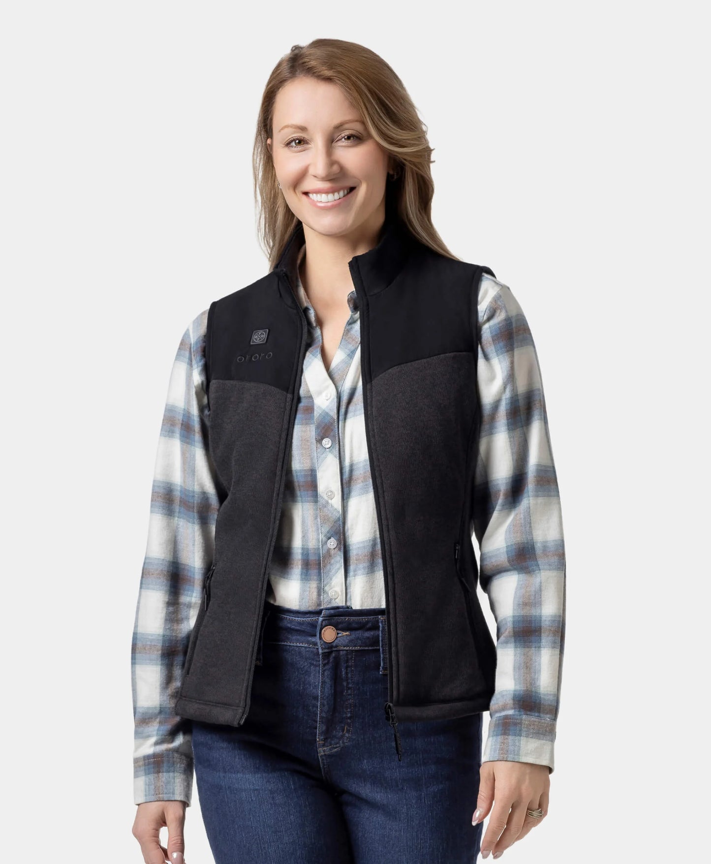 Augusta Women's Heated Sweater Fleece Gilet