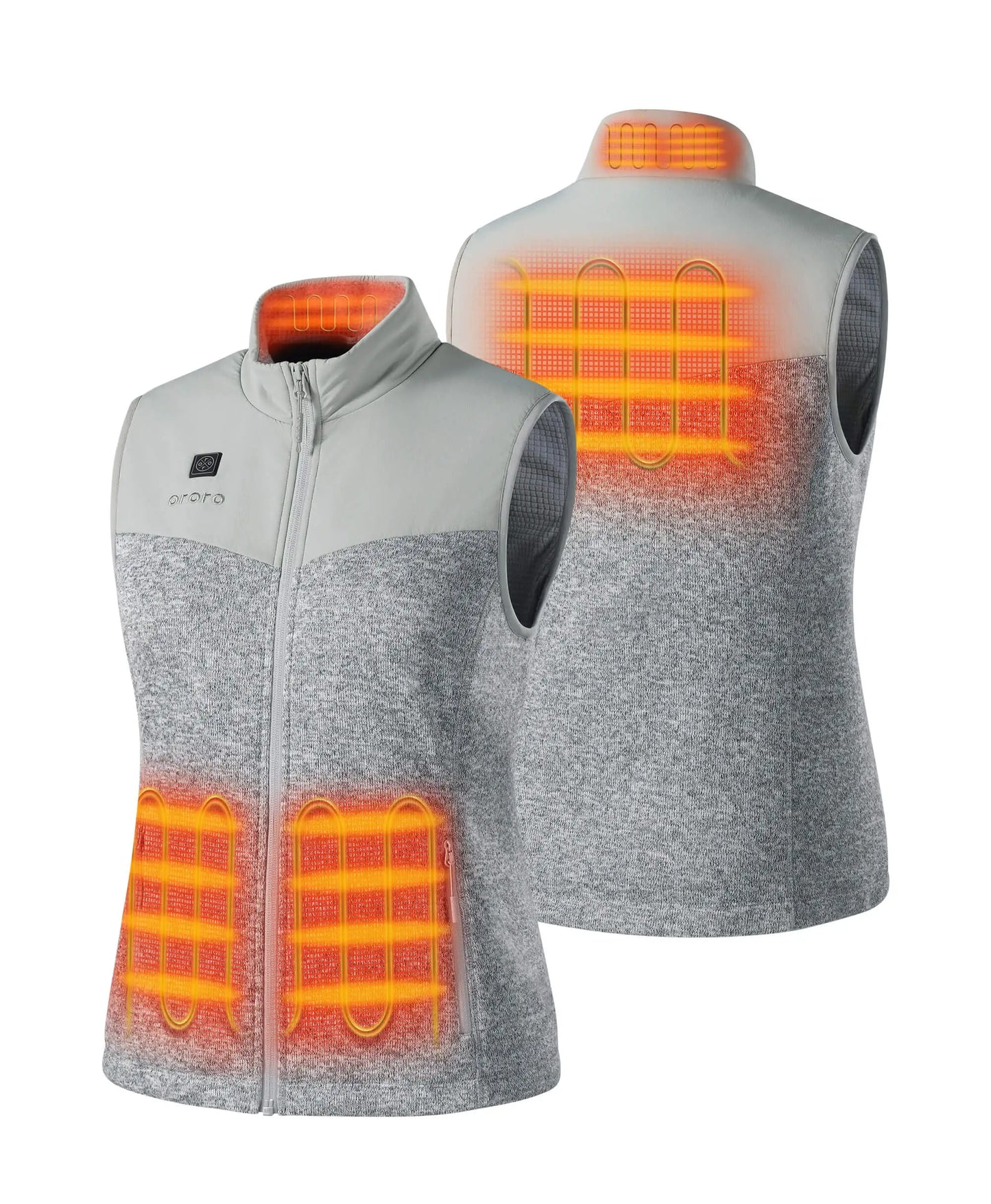 Augusta Women's Heated Sweater Fleece Gilet