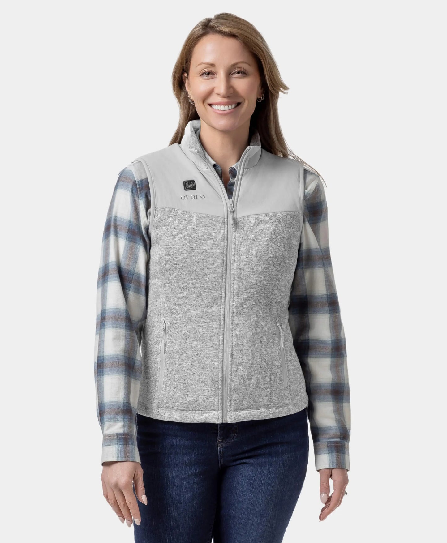 Augusta Women's Heated Sweater Fleece Gilet