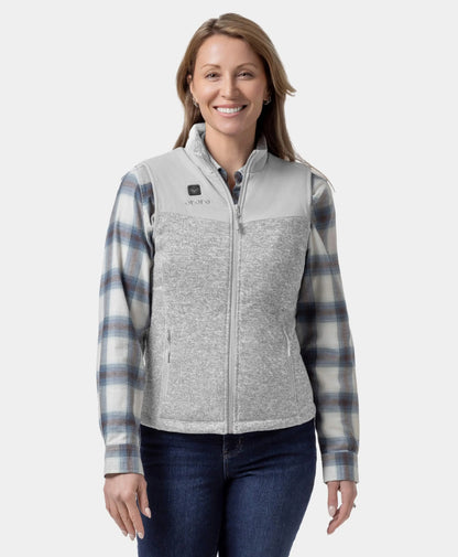 Augusta Women's Heated Sweater Fleece Gilet
