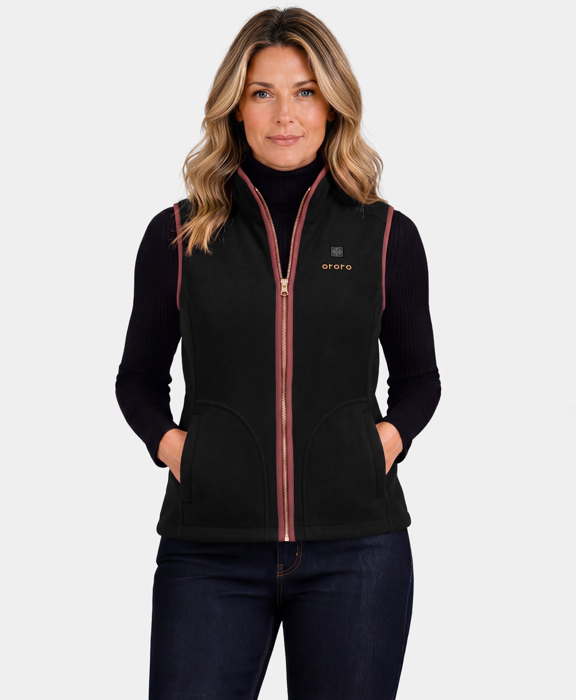 Ascot Women's 4-Zone Heated Wool Vest