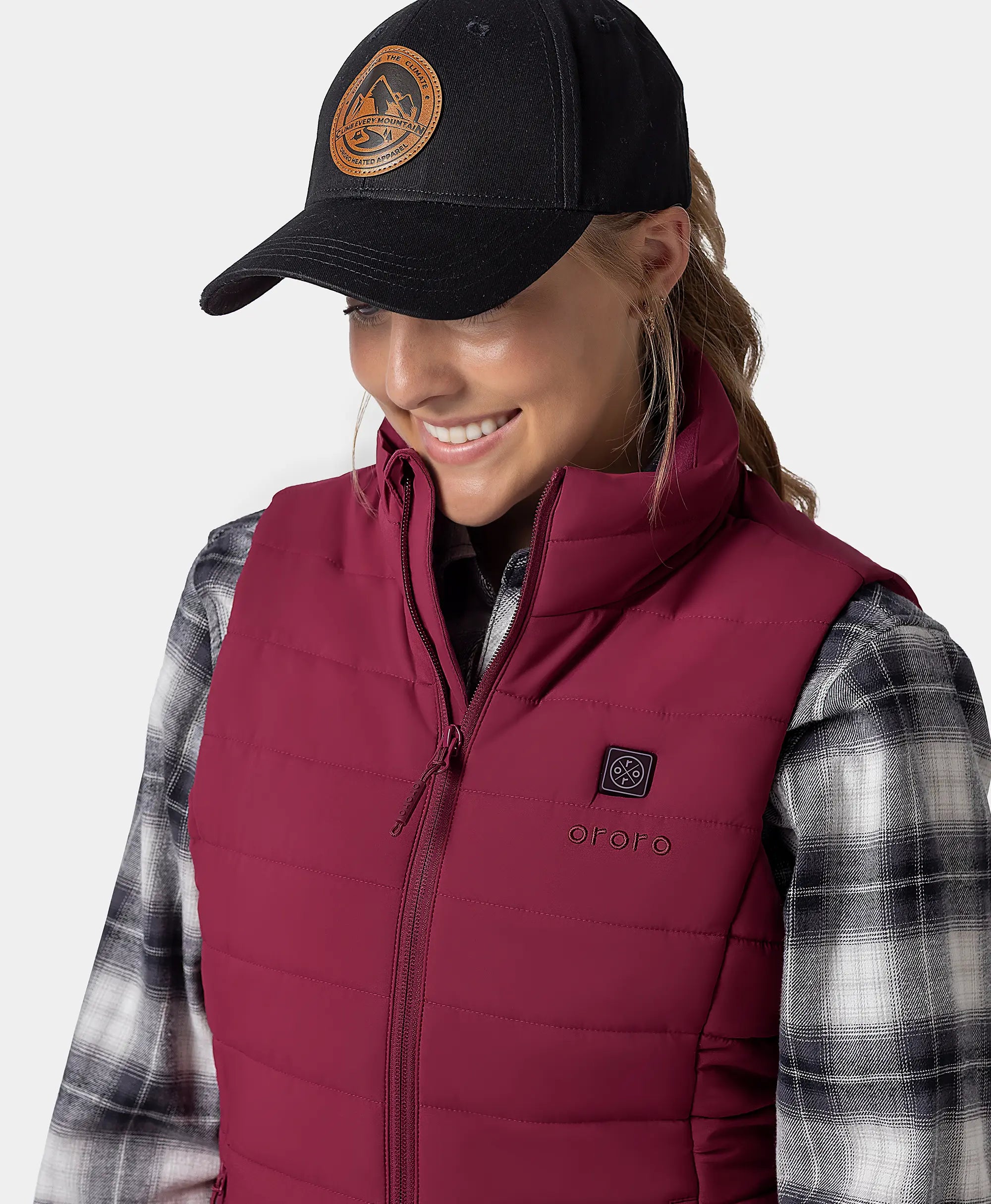 Tribeca Women's Heated Long Puffer Gilet, Thumbnail 52