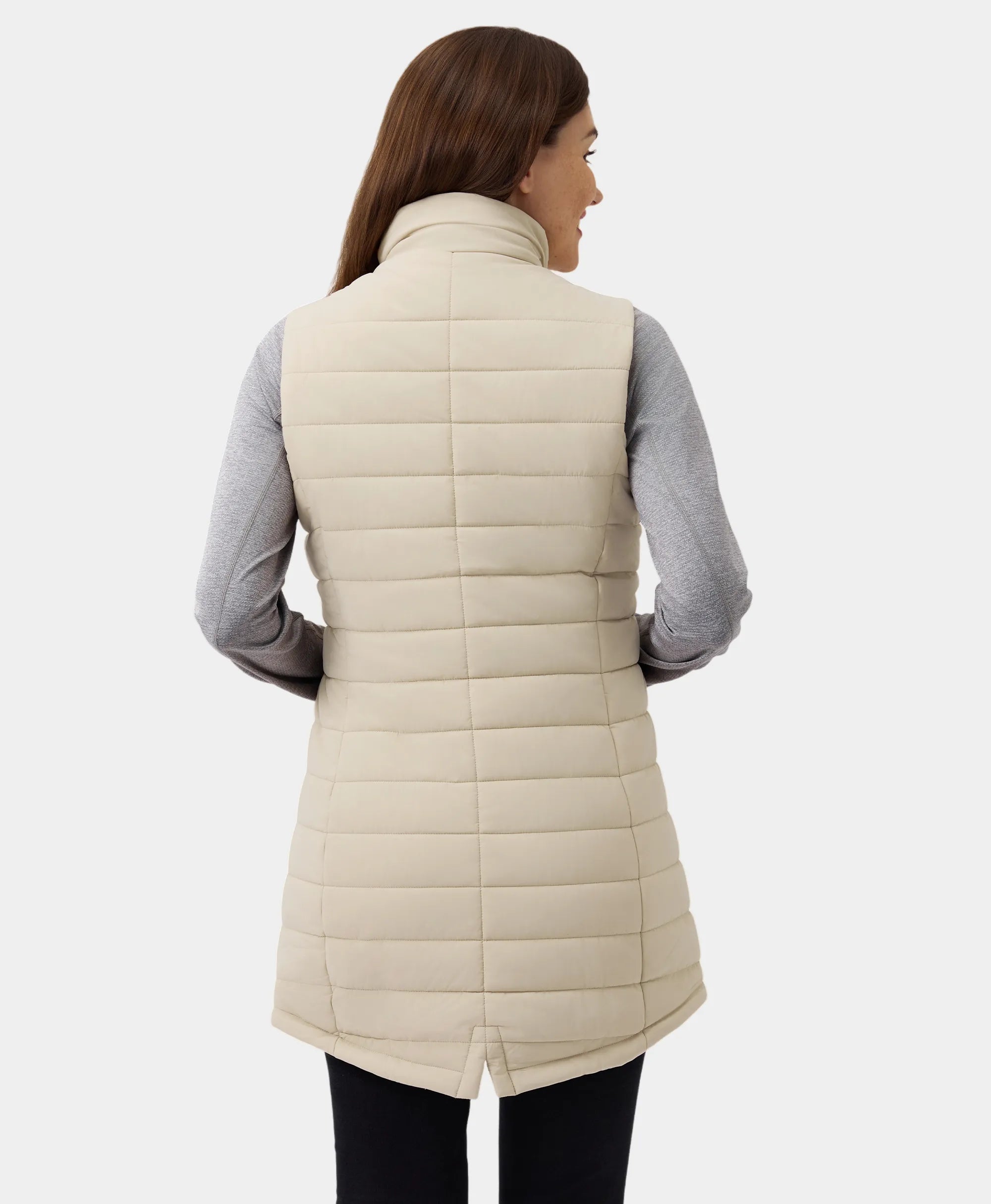 Tribeca Women's Heated Long Puffer Gilet, Thumbnail 23