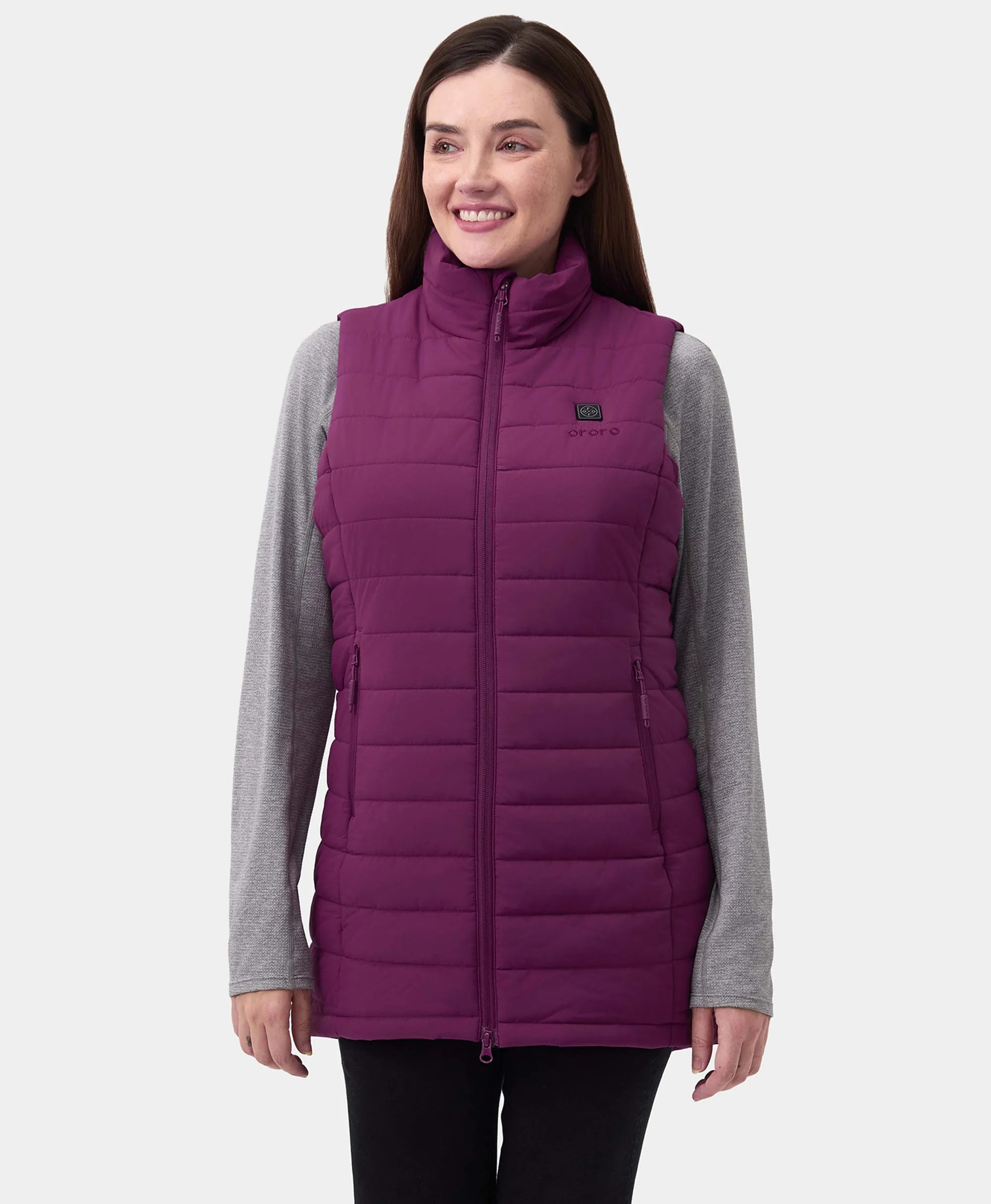 Tribeca Women's Heated Long Puffer Gilet, Thumbnail 59