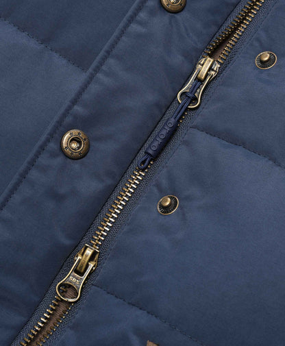 2-Way full zip closure