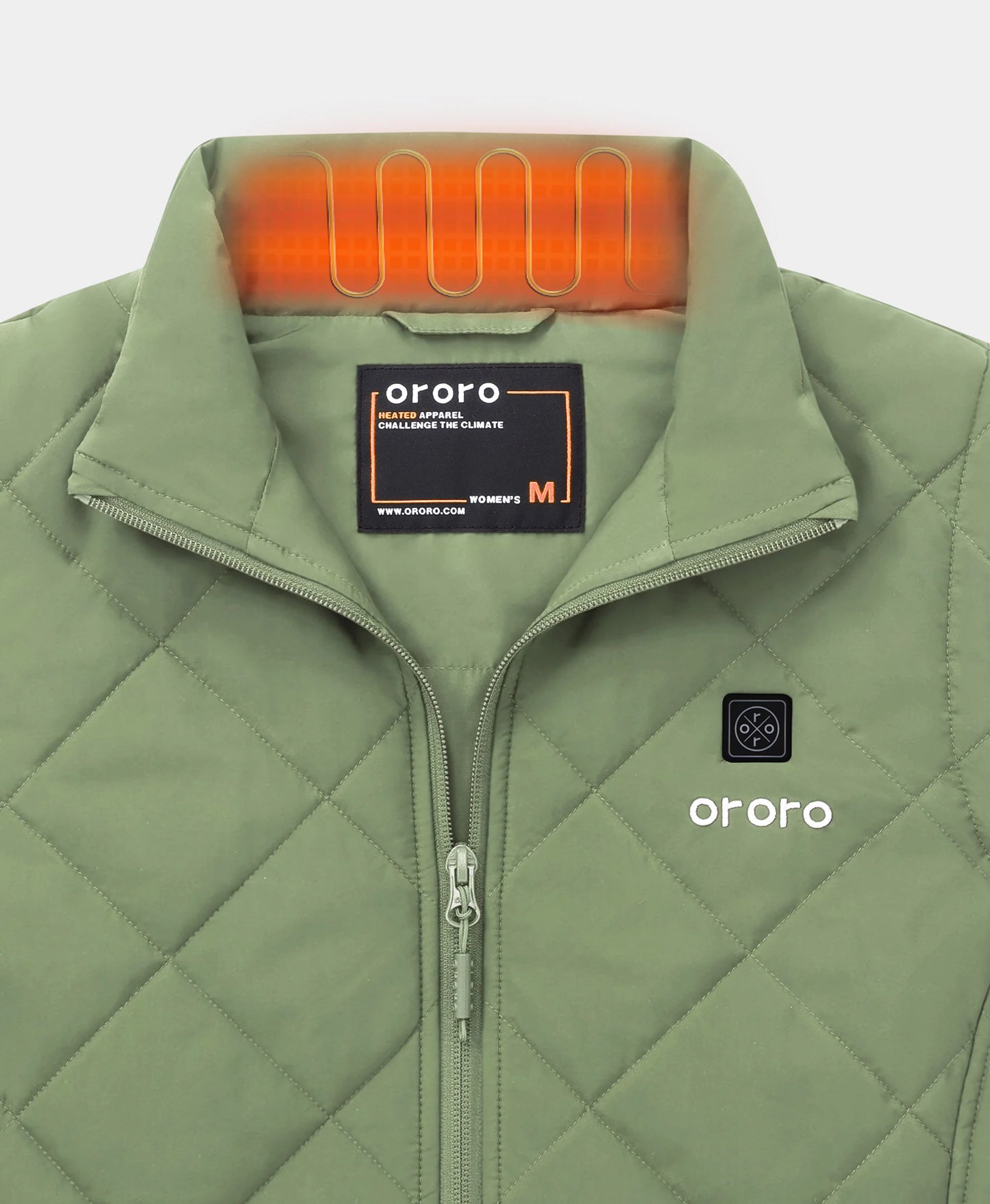 Women's Heated Quilted Gilet - New Colours