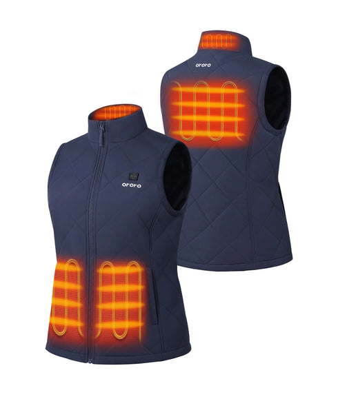 Women's Heated Quilted Gilet - New Colours ,view 2