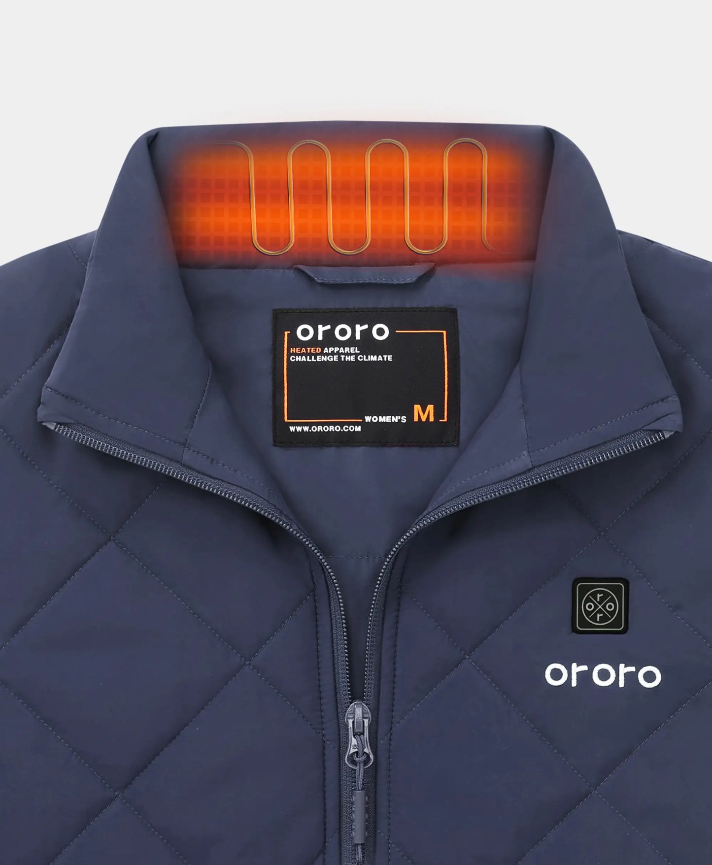 Women's Heated Quilted Gilet - New Colours