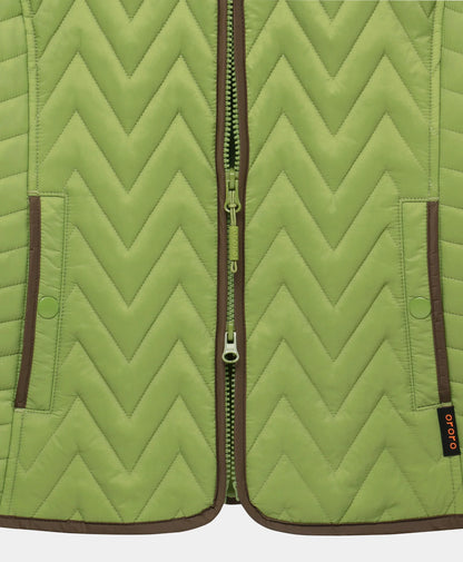 Women's Heated Chevron Quilted Gilet