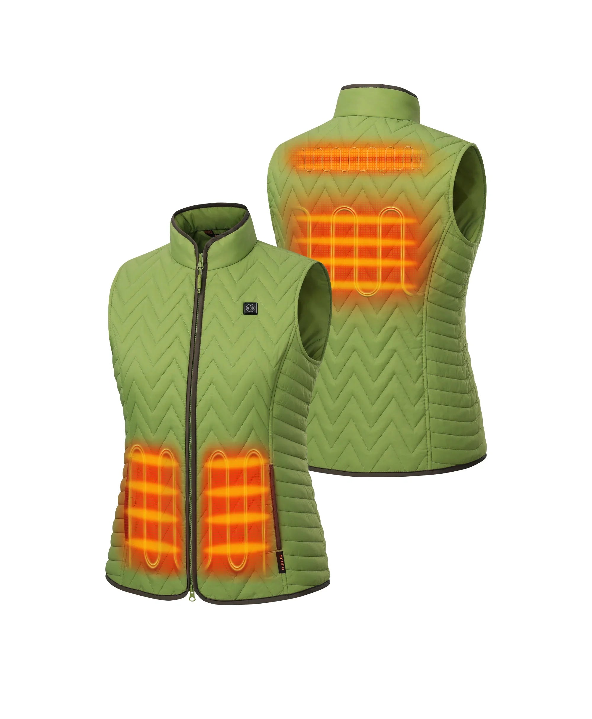 Women's Heated Chevron Quilted Gilet, Thumbnail 28