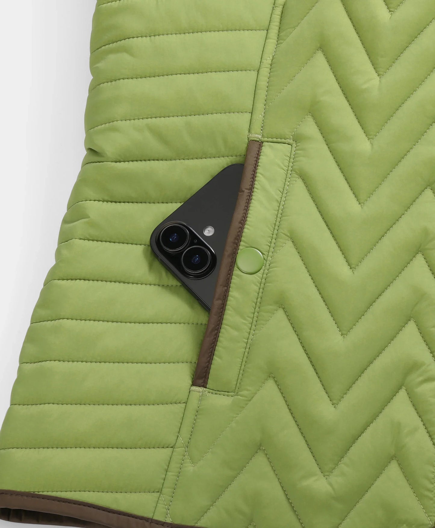 Women's Heated Chevron Quilted Gilet