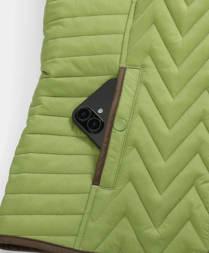 Women's Heated Chevron Quilted Gilet