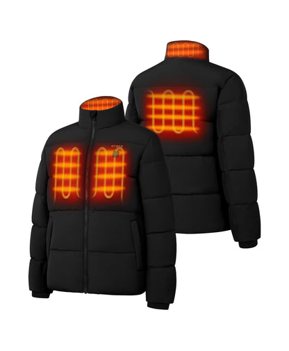 Kids' 4-Zone Heated Down Jacket