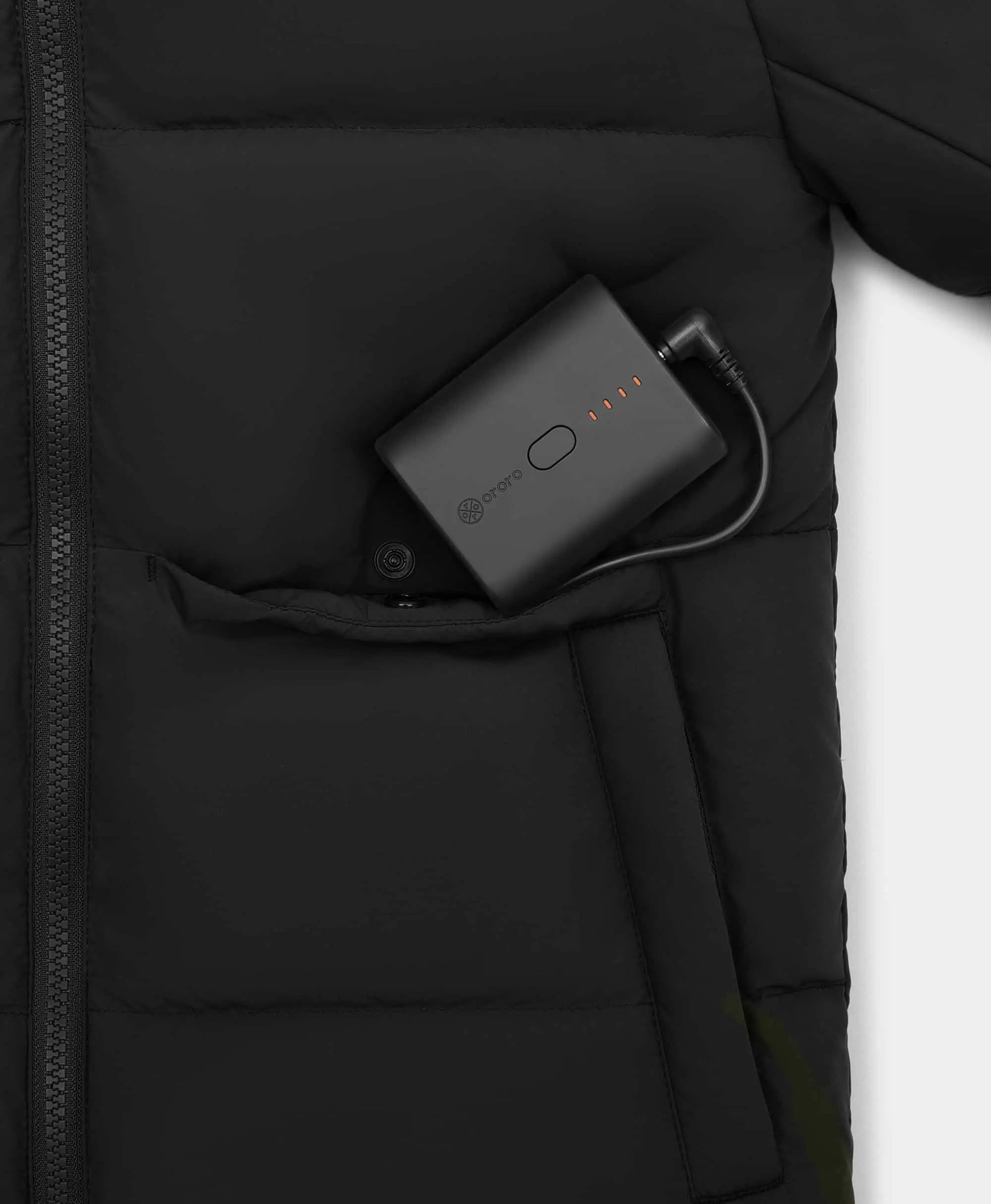 Kids' 4-Zone Heated Down Jacket, Thumbnail 24