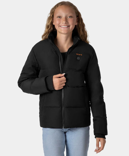 Kids' 4-Zone Heated Down Jacket