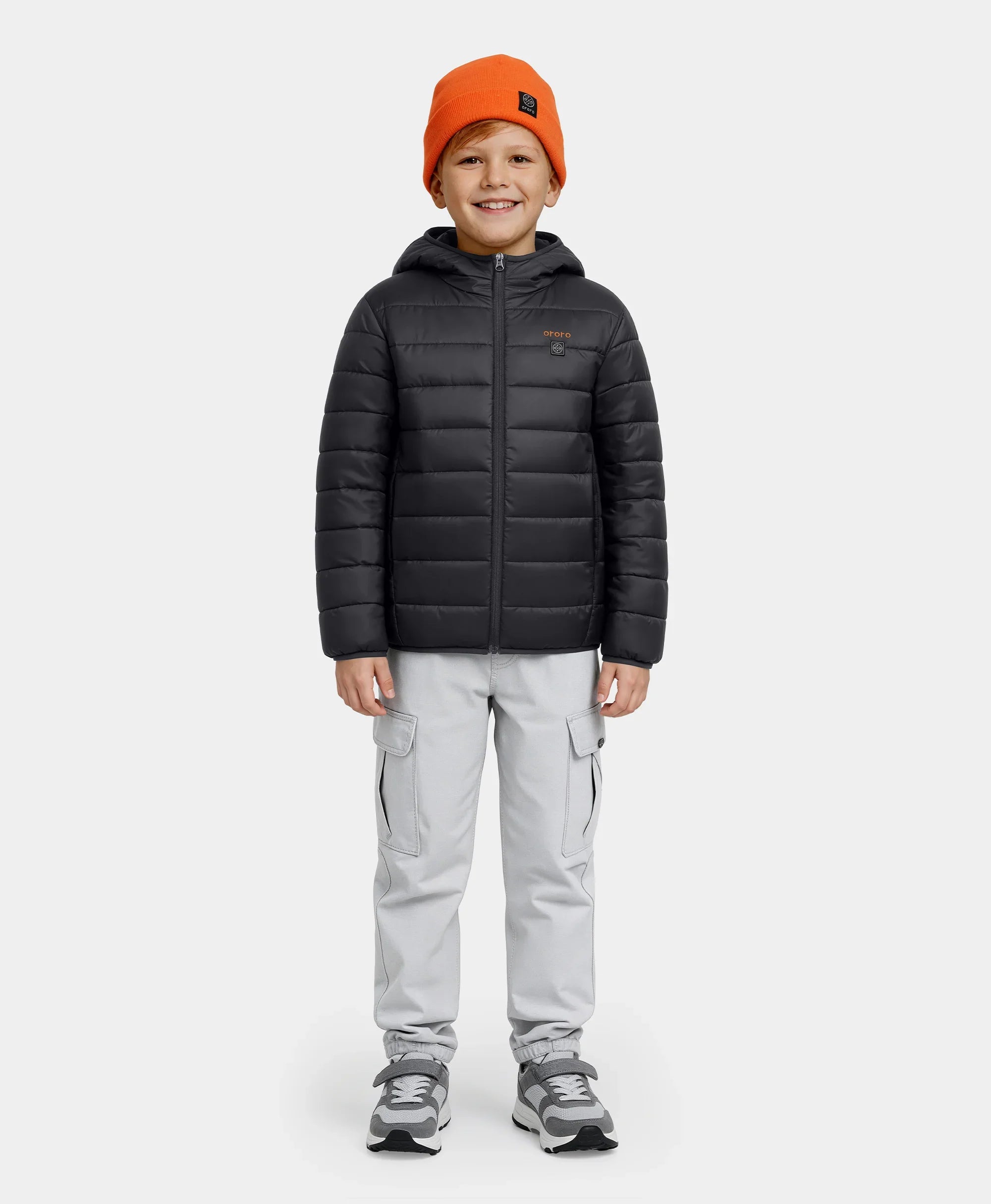 Kids' 4-Zone Heated Lightweight Puffer Jacket